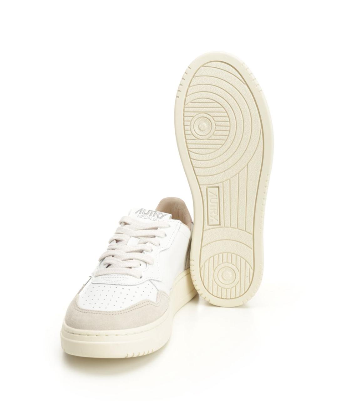 AUTRY Белые кожаные кеды, фото 5