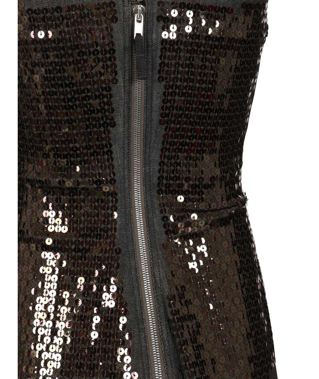 RICK OWENS Черная полиамидовая блузы, фото 5