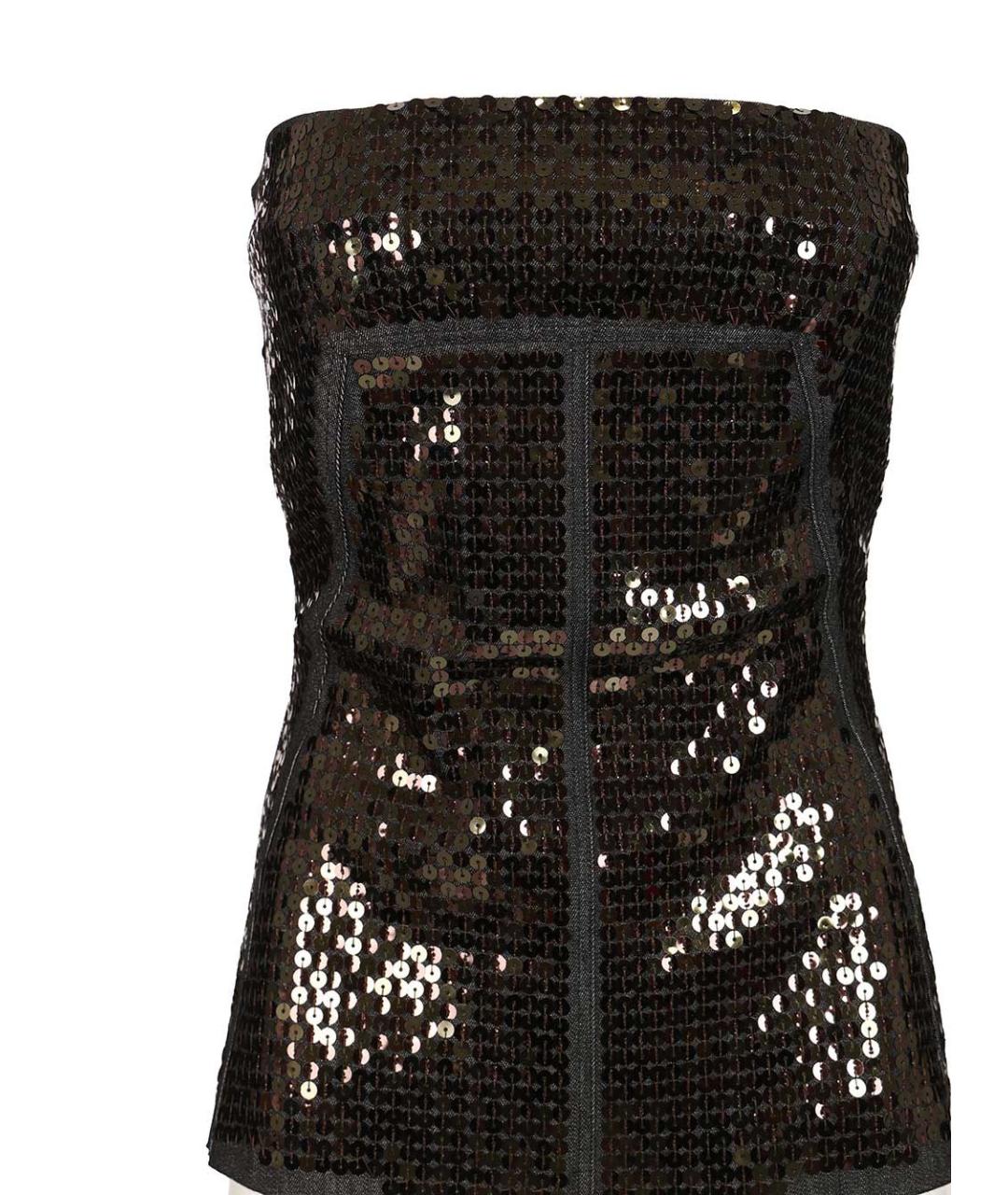 RICK OWENS Черная полиамидовая блузы, фото 4