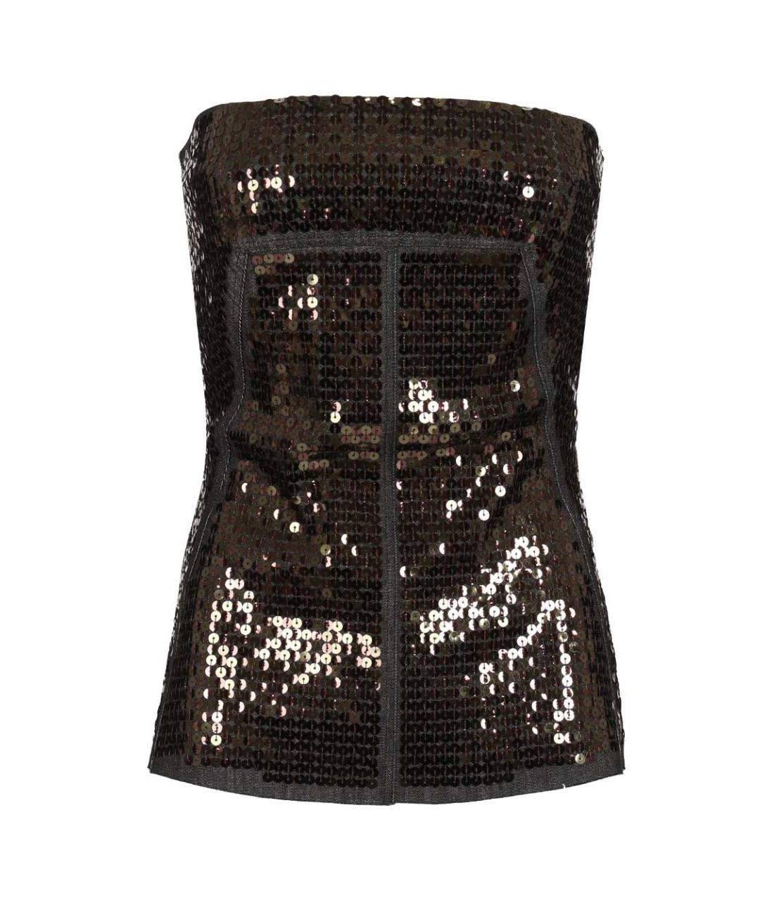 RICK OWENS Черная полиамидовая блузы, фото 1