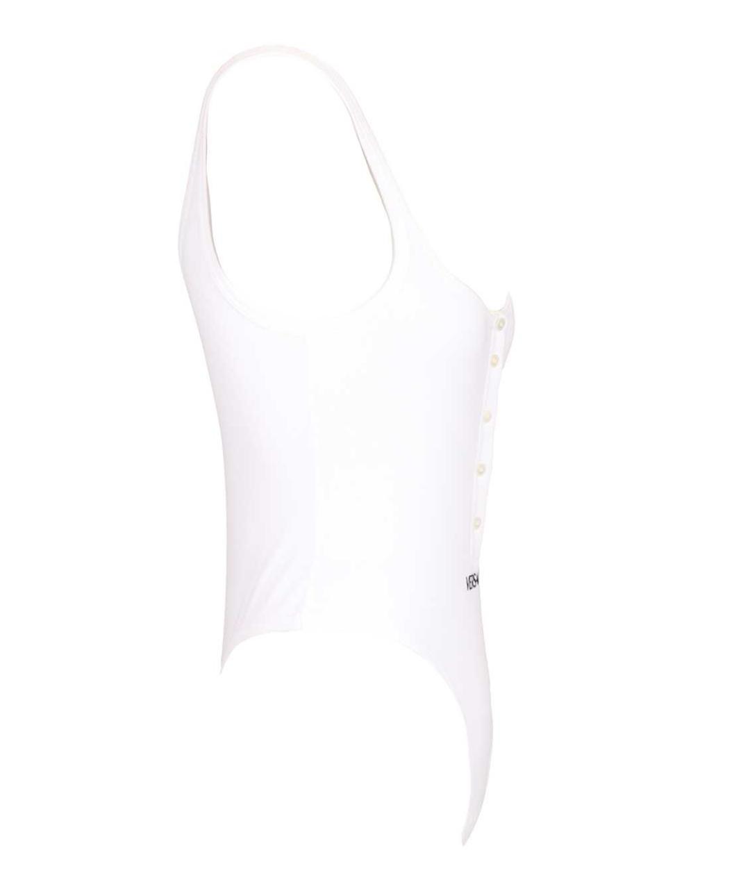 VERSACE Белое хлопковое боди, фото 3
