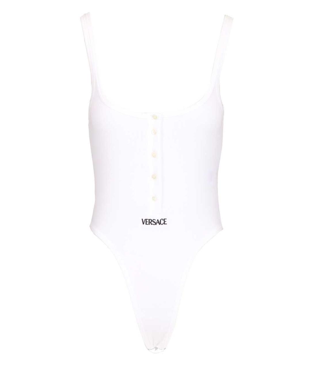 VERSACE Белое хлопковое боди, фото 1