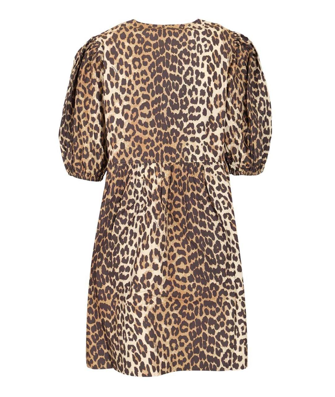 GANNI Мульти хлопковое повседневное платье, фото 2