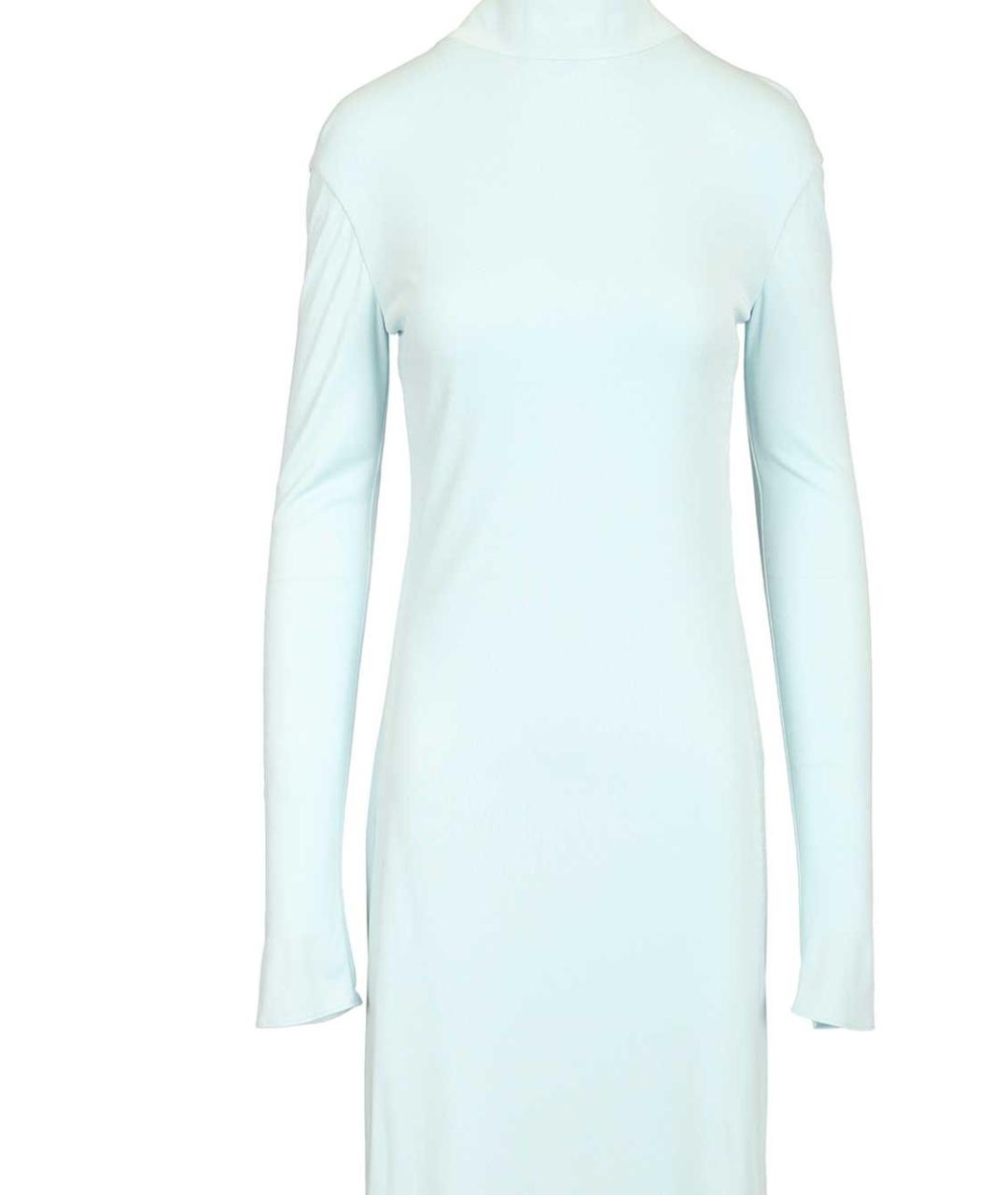 TOM FORD Голубое вискозное вечернее платье, фото 4