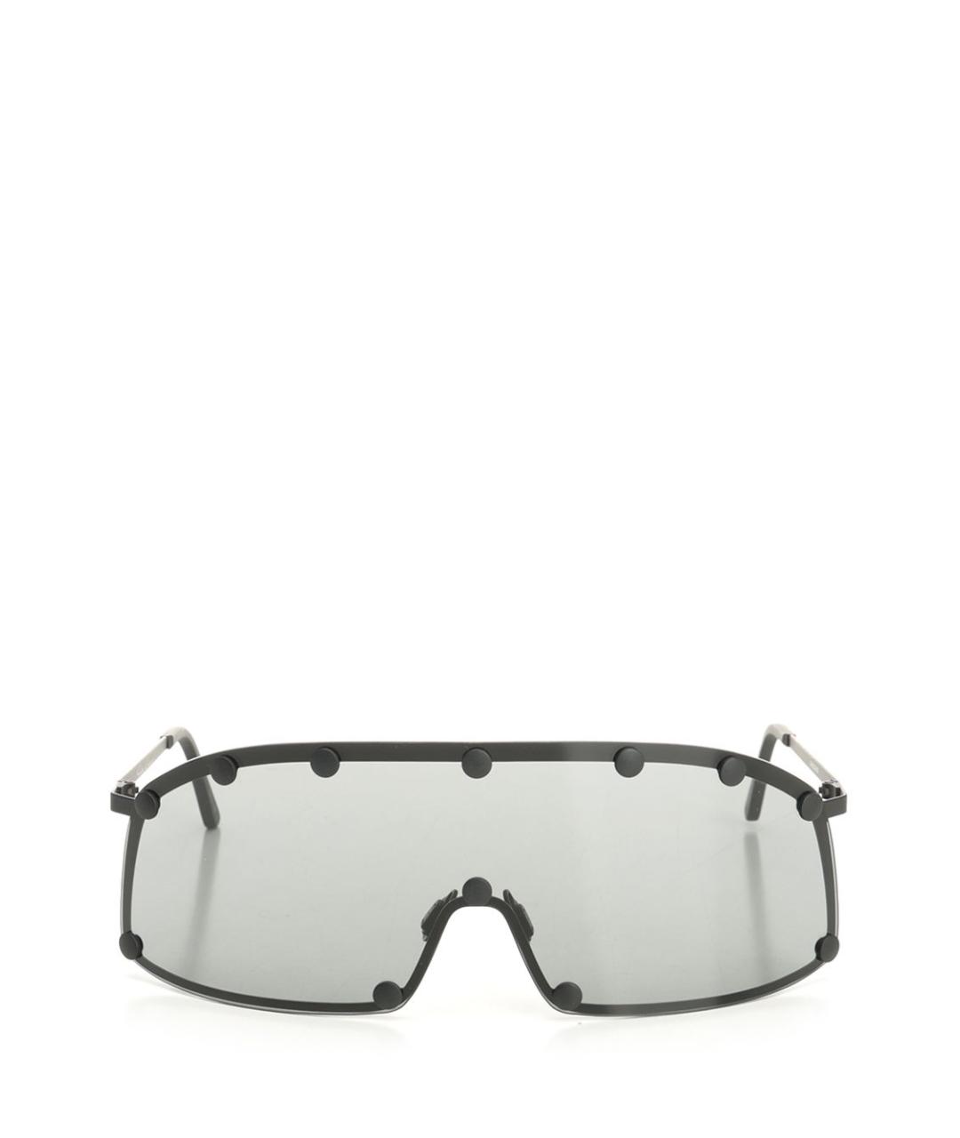 RICK OWENS Черные солнцезащитные очки, фото 1