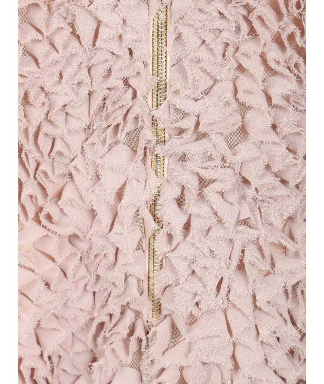 HERNO Розовый полиэстеровый жакет/пиджак, фото 4