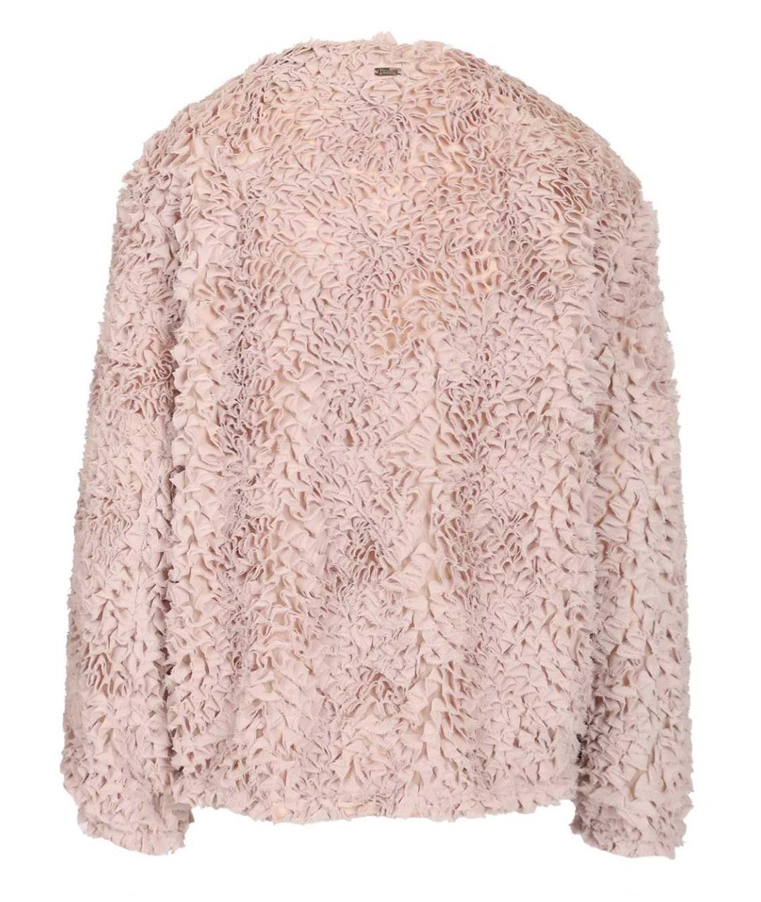 HERNO Розовый полиэстеровый жакет/пиджак, фото 2