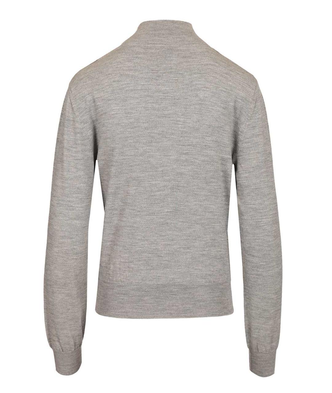 GIVENCHY Серый шерстяной джемпер / свитер, фото 2