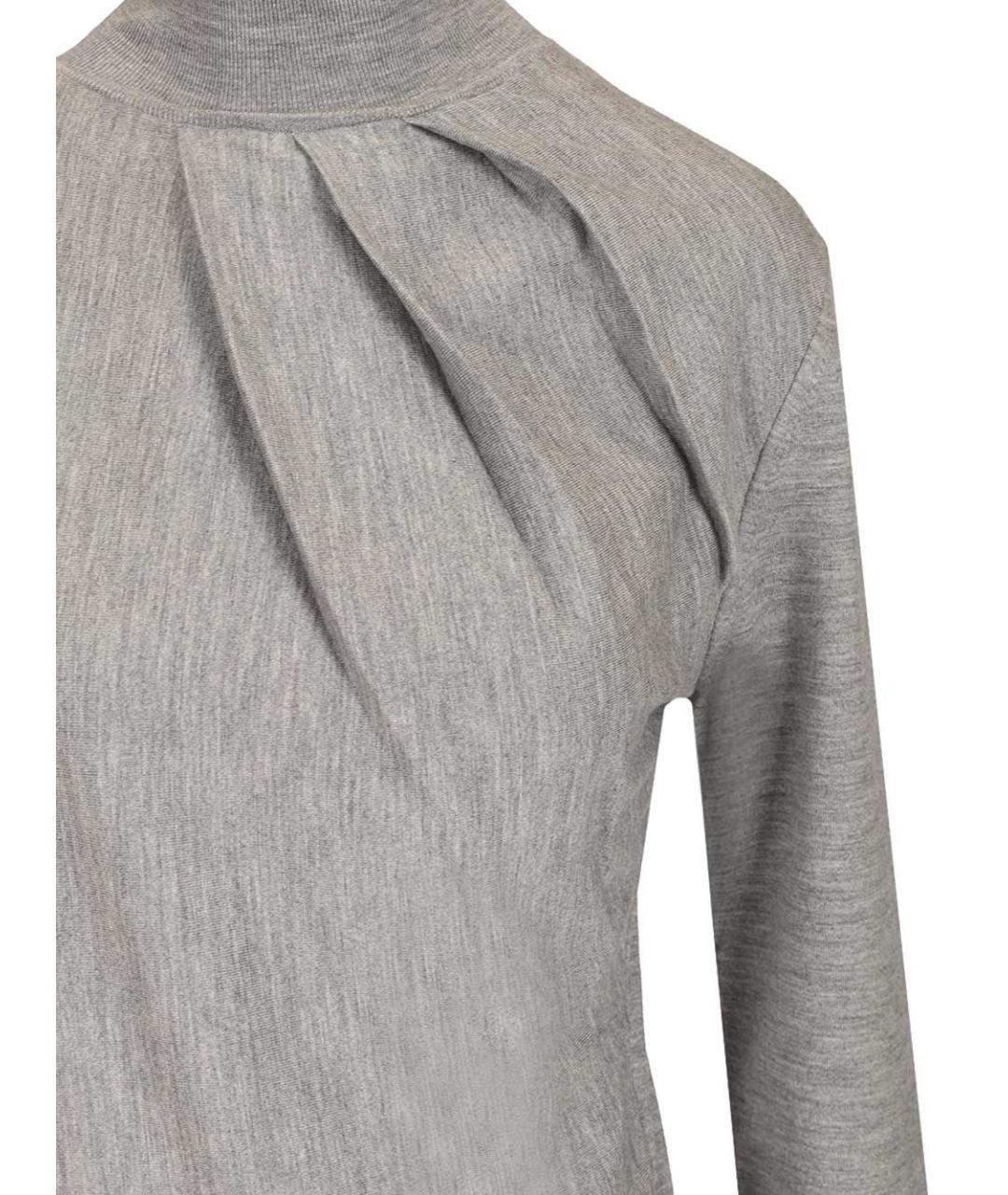 GIVENCHY Серый шерстяной джемпер / свитер, фото 4