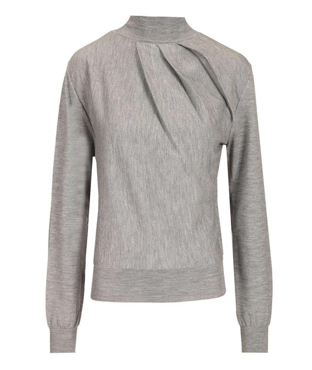 GIVENCHY Серый шерстяной джемпер / свитер, фото 1