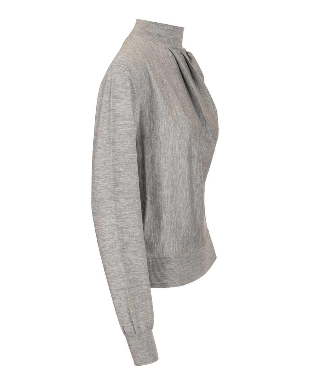 GIVENCHY Серый шерстяной джемпер / свитер, фото 3
