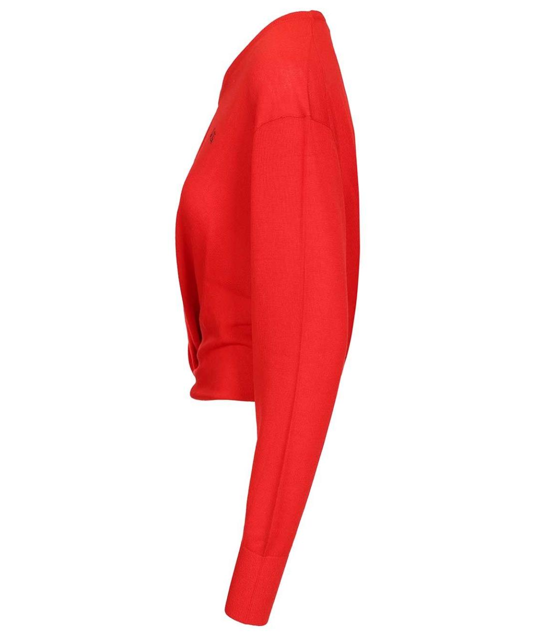 LOEWE Красный шерстяной джемпер / свитер, фото 4