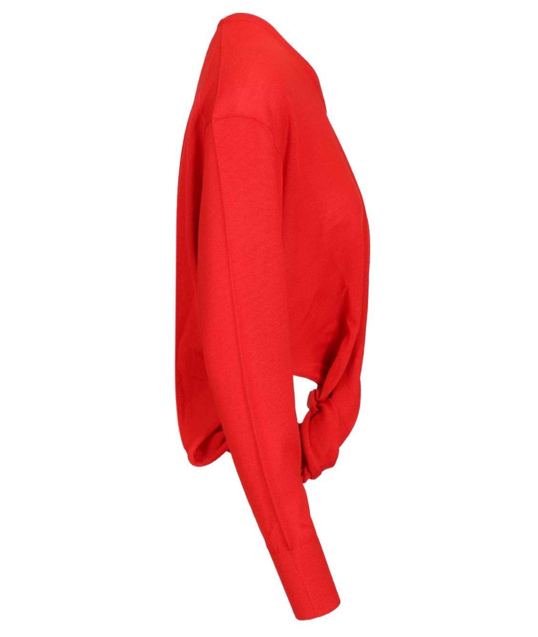 LOEWE Красный шерстяной джемпер / свитер, фото 3