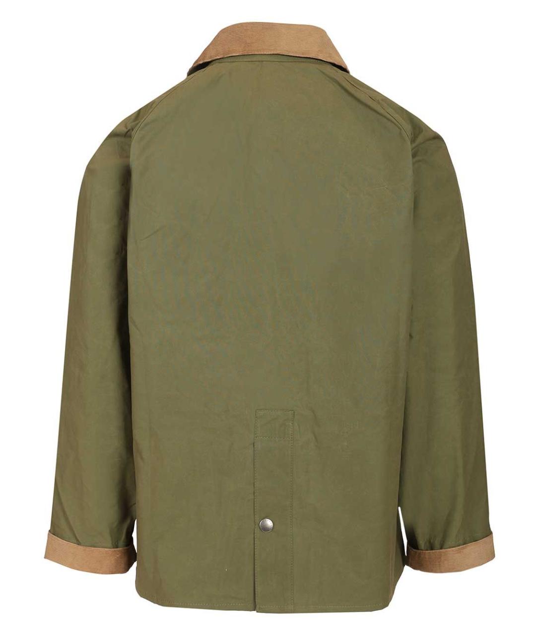 BARBOUR Зеленая хлопковая куртка, фото 2