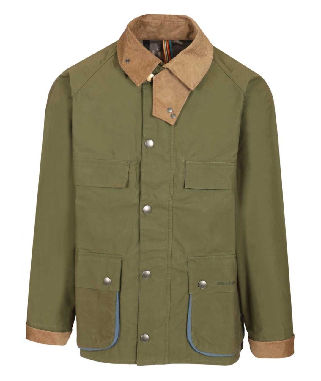 BARBOUR Зеленая хлопковая куртка, фото 1