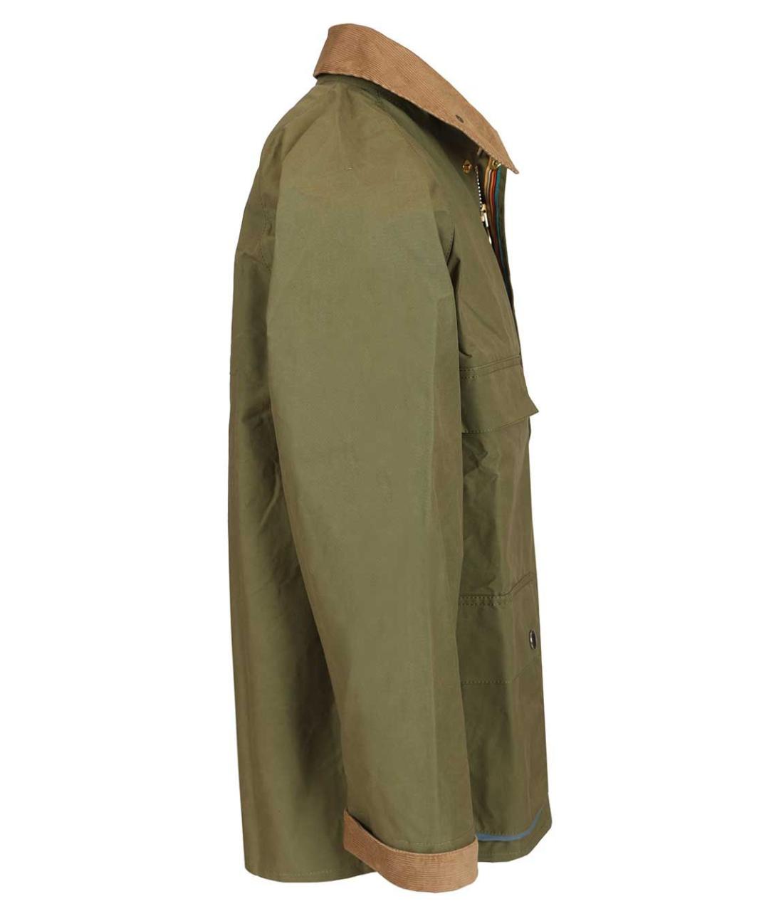 BARBOUR Зеленая хлопковая куртка, фото 3