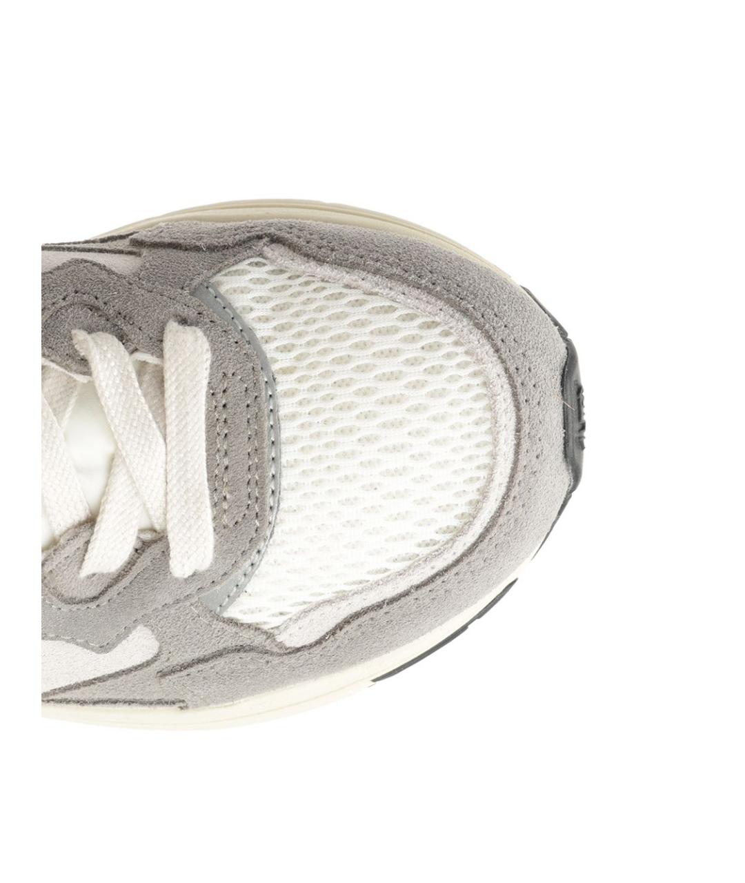 AUTRY Серые текстильные кроссовки, фото 4