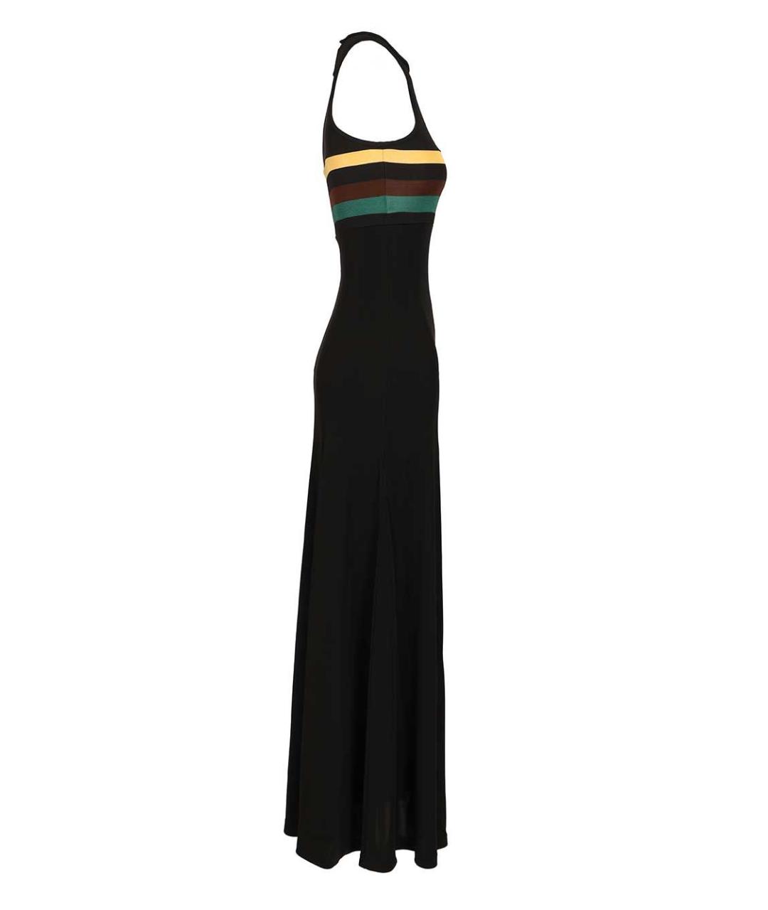 SAINT LAURENT Мульти вискозное повседневное платье, фото 3