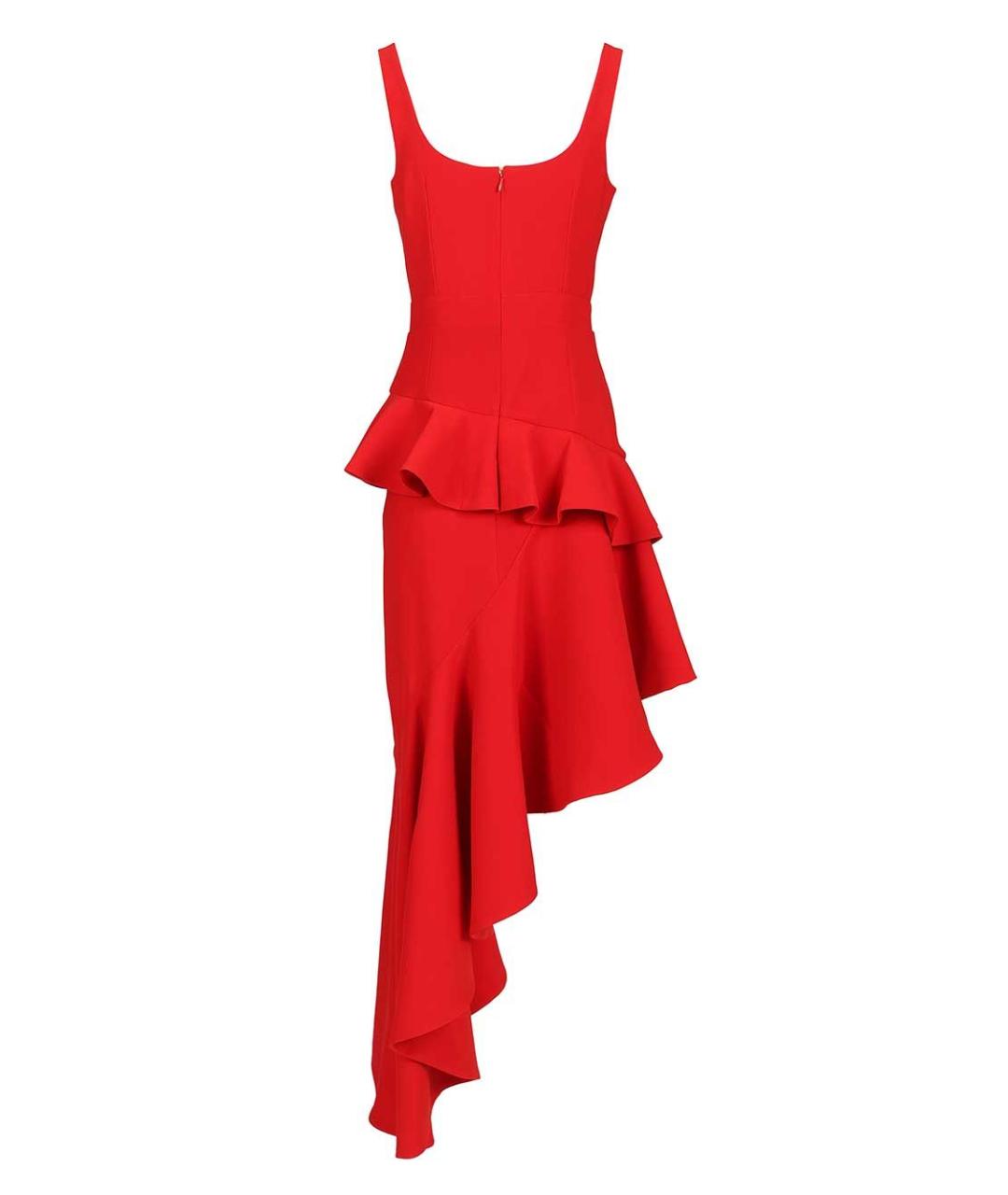 CATALINA Красное полиэстеровое вечернее платье, фото 2