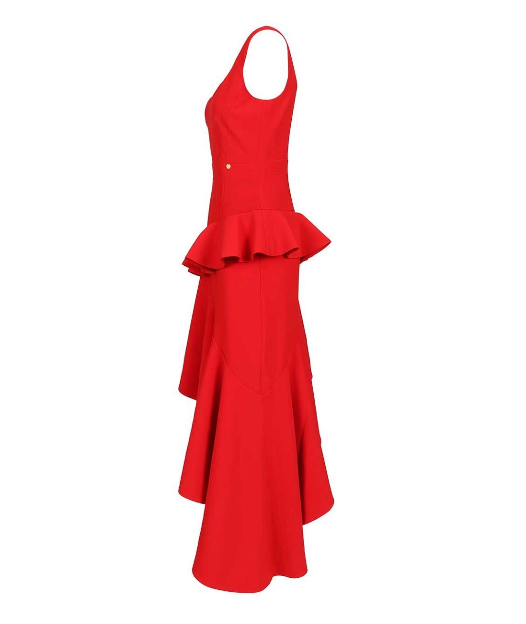 CATALINA Красное полиэстеровое вечернее платье, фото 3