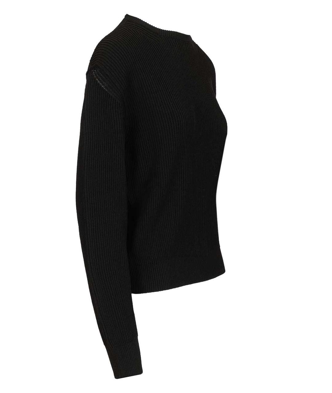 RICK OWENS Черный шерстяной джемпер / свитер, фото 3