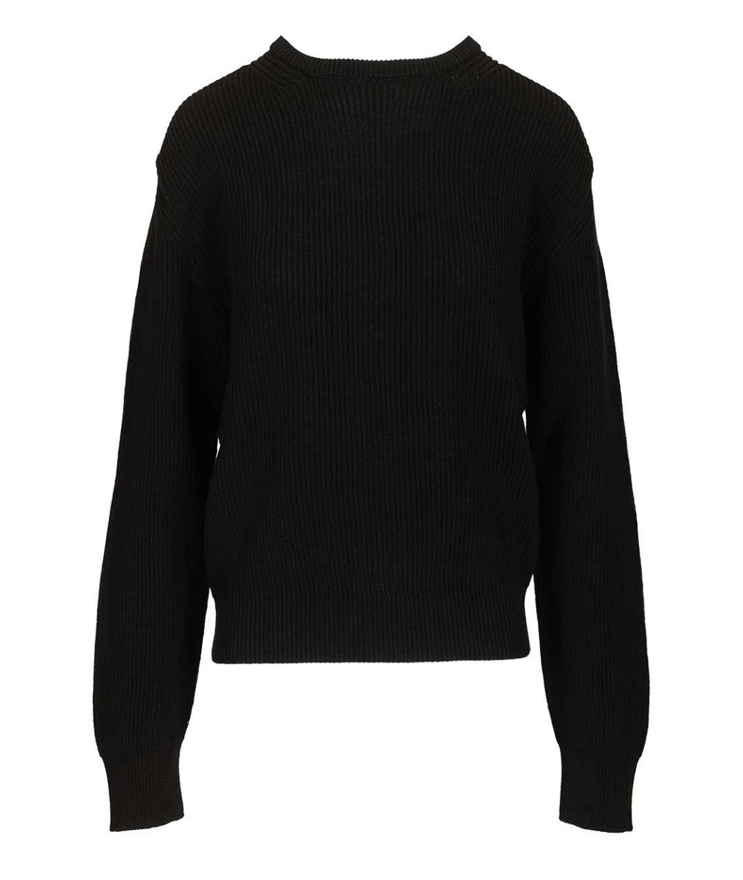 RICK OWENS Черный шерстяной джемпер / свитер, фото 1