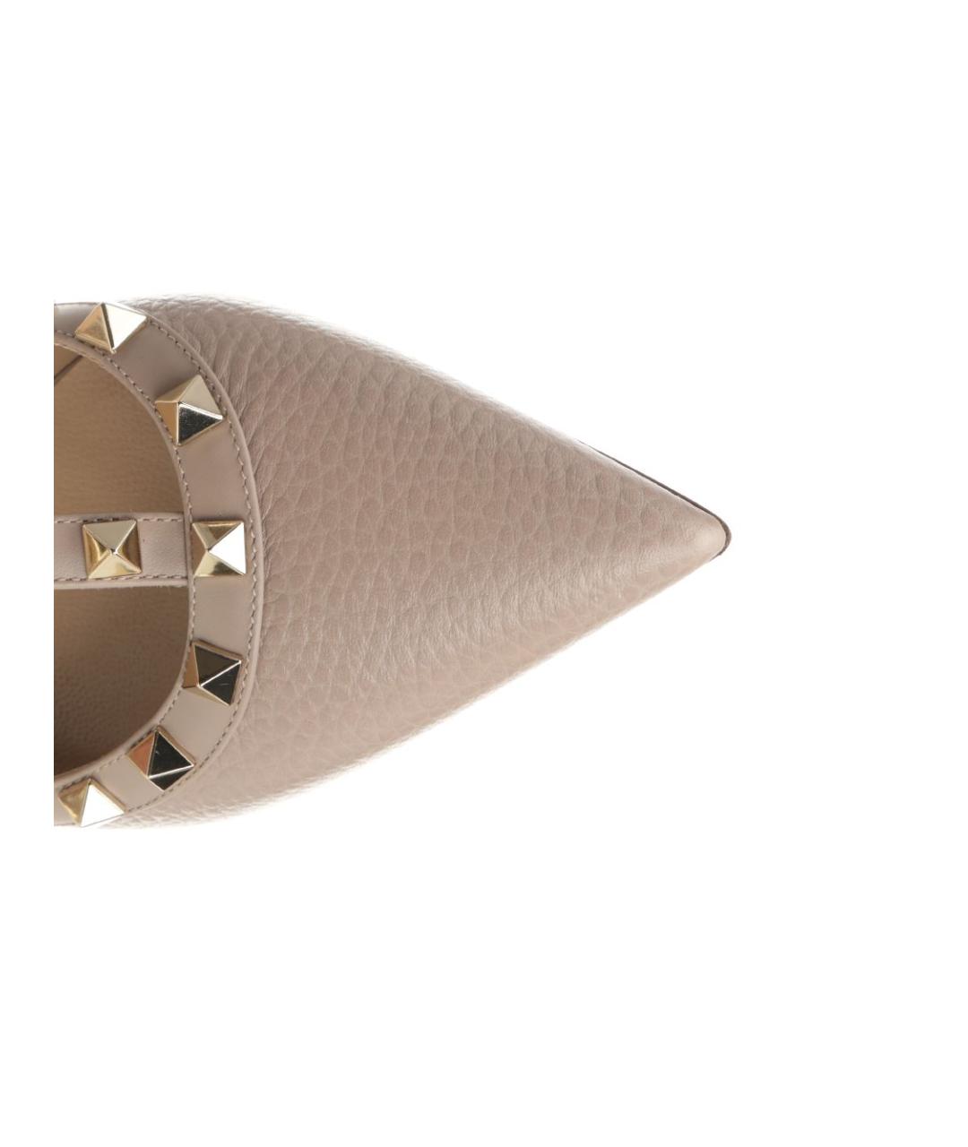 VALENTINO Розовые кожаные туфли, фото 4