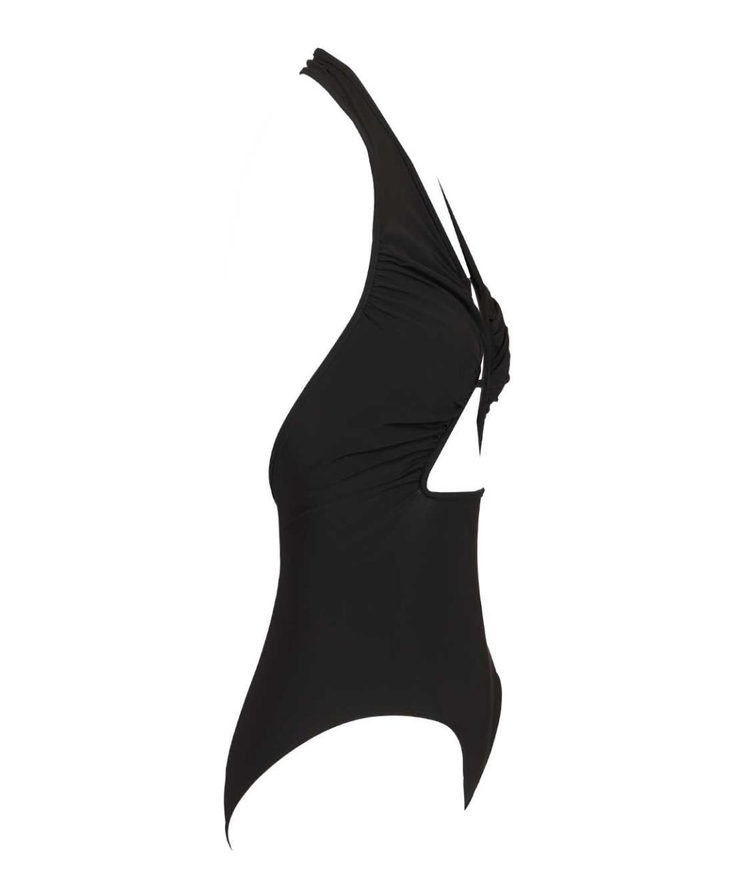 RICK OWENS Черный полиамидовый купальник, фото 3