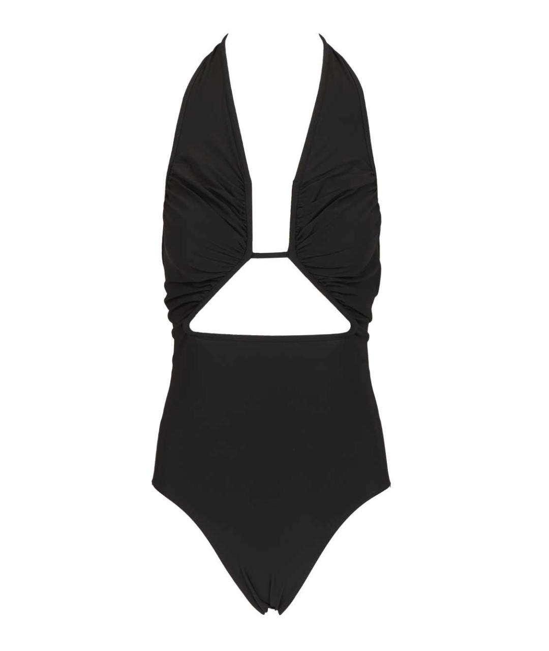 RICK OWENS Черный полиамидовый купальник, фото 1