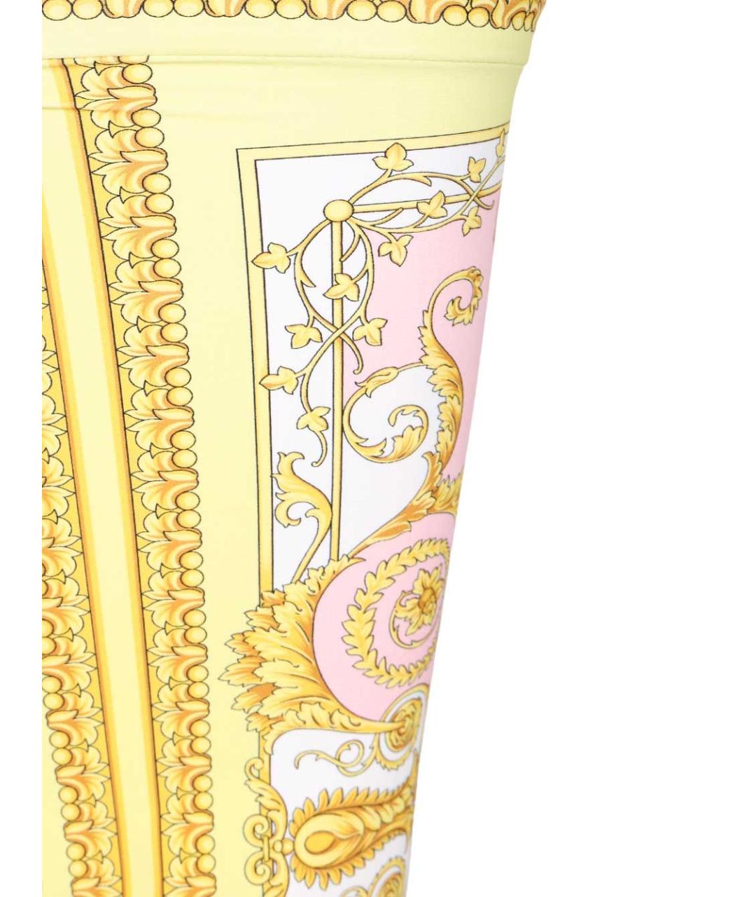 VERSACE Мульти полиамидовые леггинсы и велосипедки, фото 3