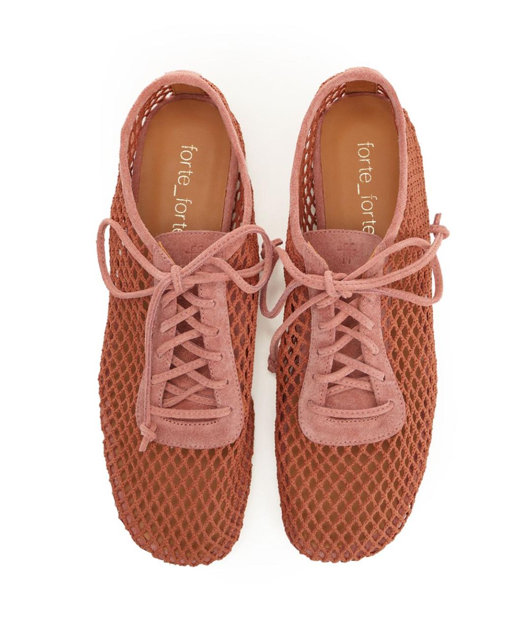 FORTE FORTE Бежевые текстильные кроссовки, фото 5