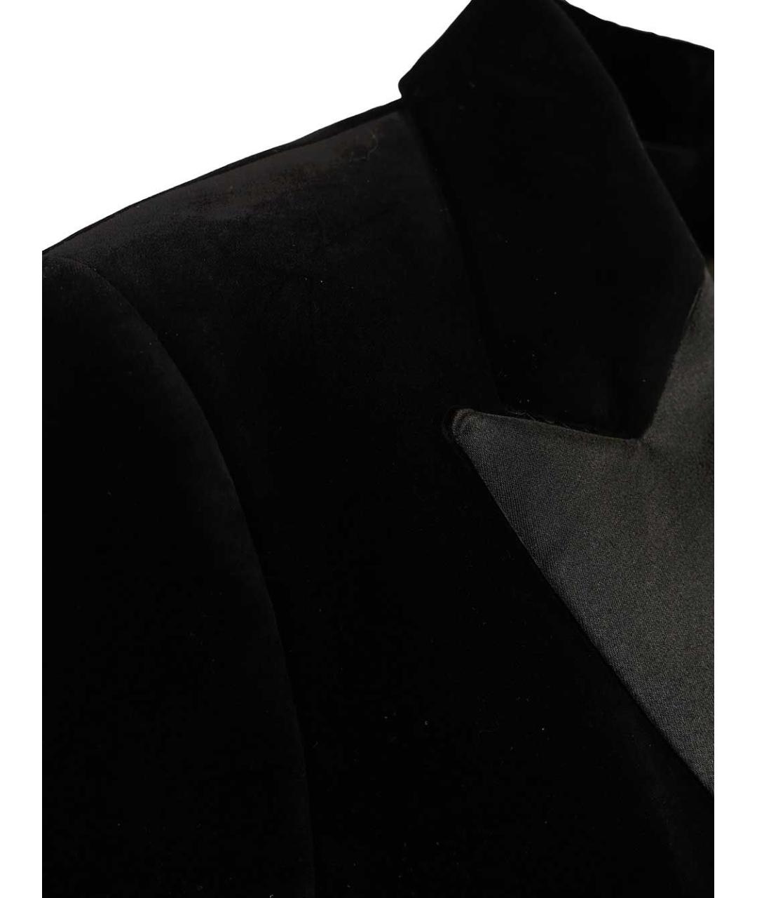 GOLDEN GOOSE DELUXE BRAND Черный хлопковый жакет/пиджак, фото 5