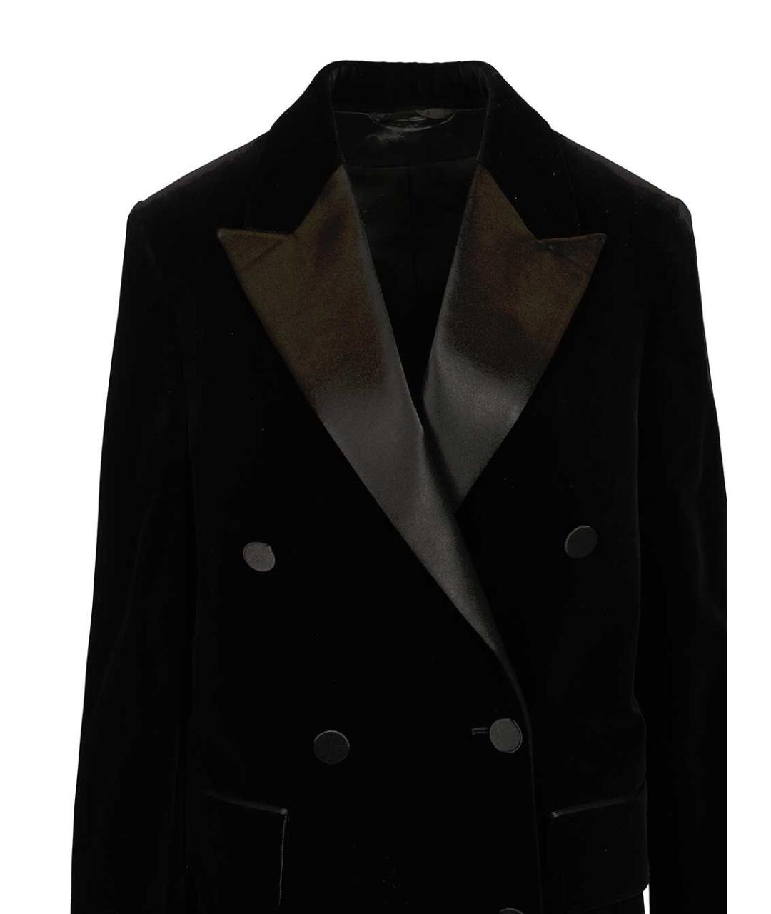 GOLDEN GOOSE DELUXE BRAND Черный хлопковый жакет/пиджак, фото 4