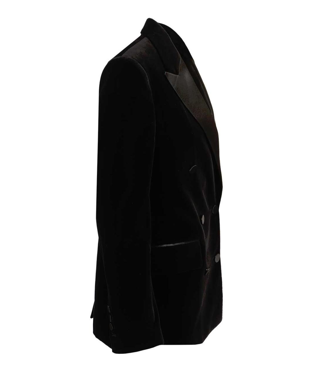 GOLDEN GOOSE DELUXE BRAND Черный хлопковый жакет/пиджак, фото 3