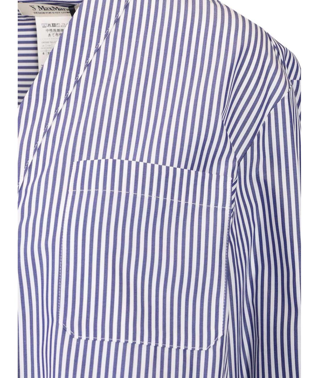 'S MAX MARA Мульти хлопковая рубашка, фото 4