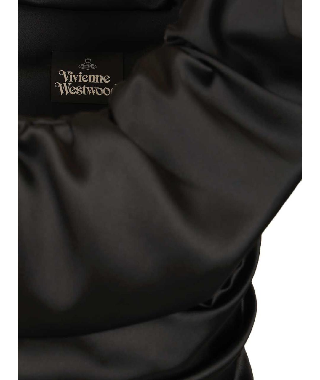 VIVIENNE WESTWOOD Черная полиэстеровая блузы, фото 4