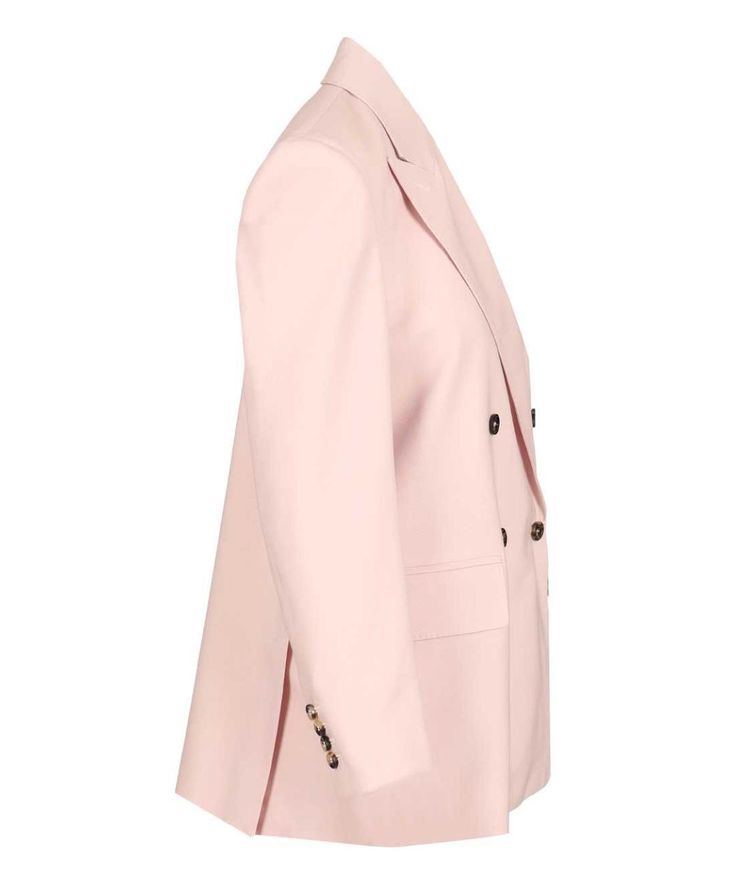 MAX MARA Розовая шерстяная куртка, фото 3