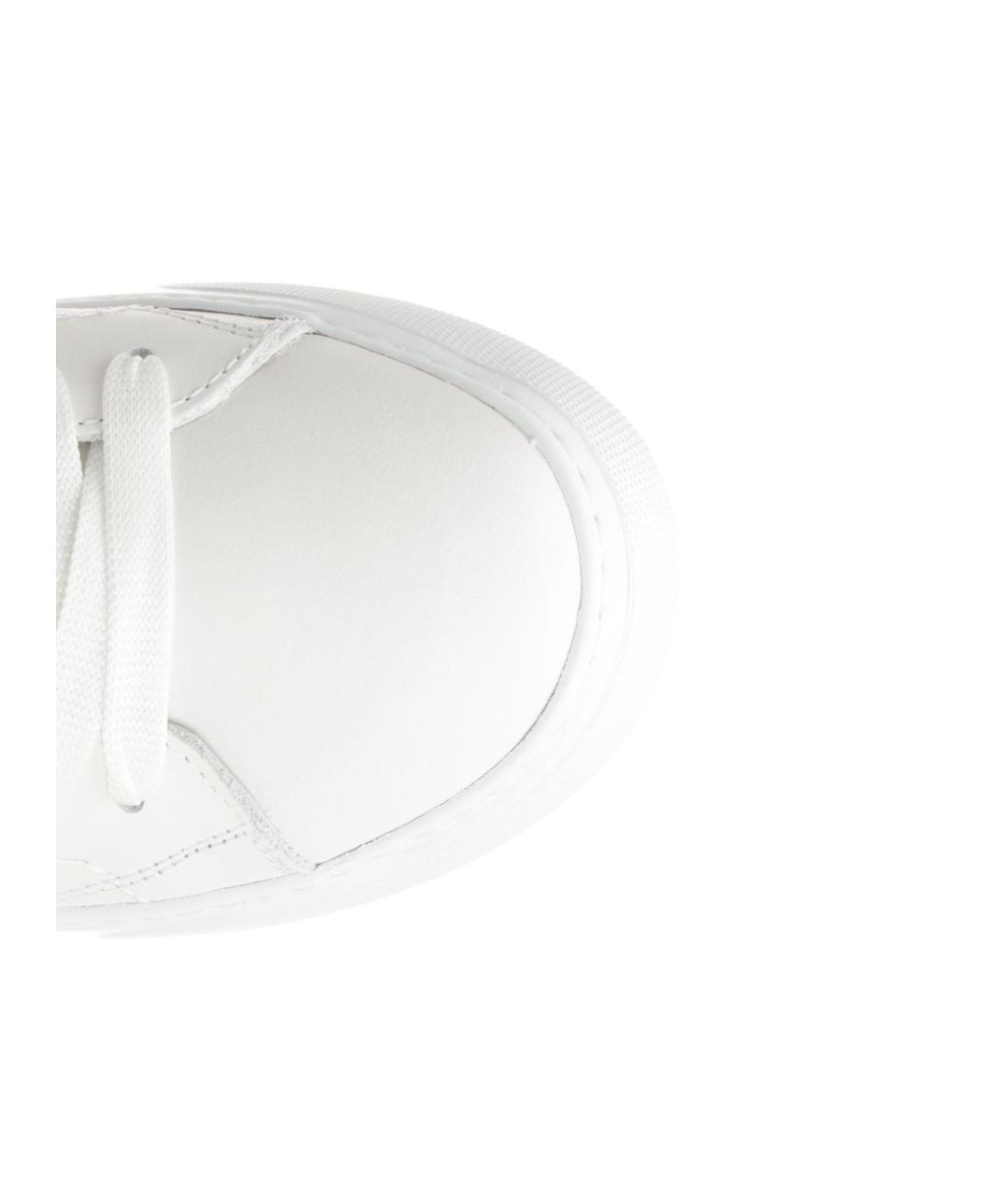 PHILIPPE MODEL Белые кожаные кроссовки, фото 4