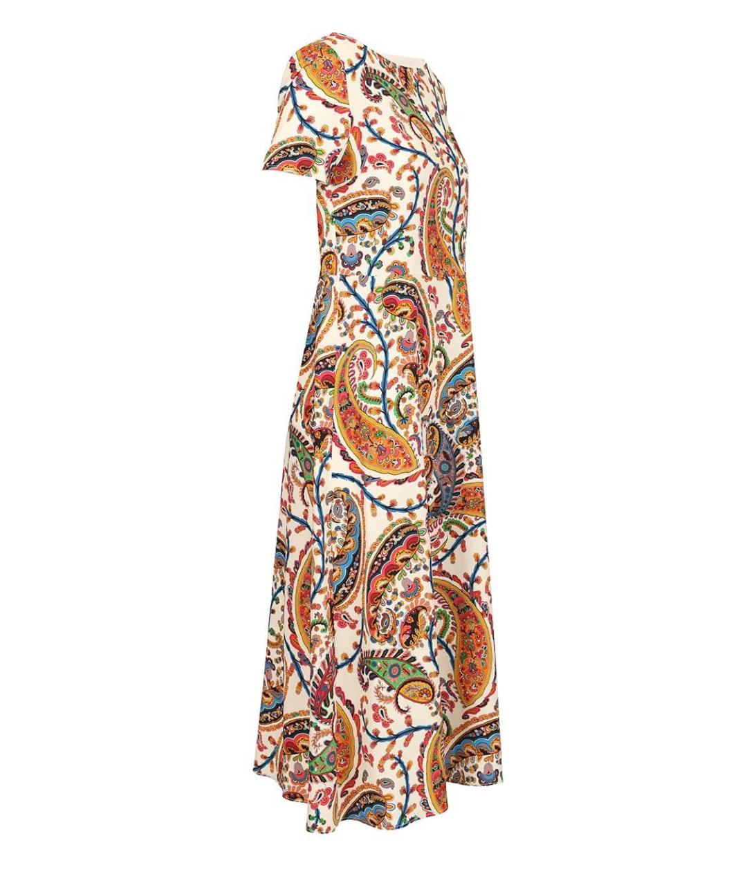 ETRO Мульти полиэстеровое повседневное платье, фото 3