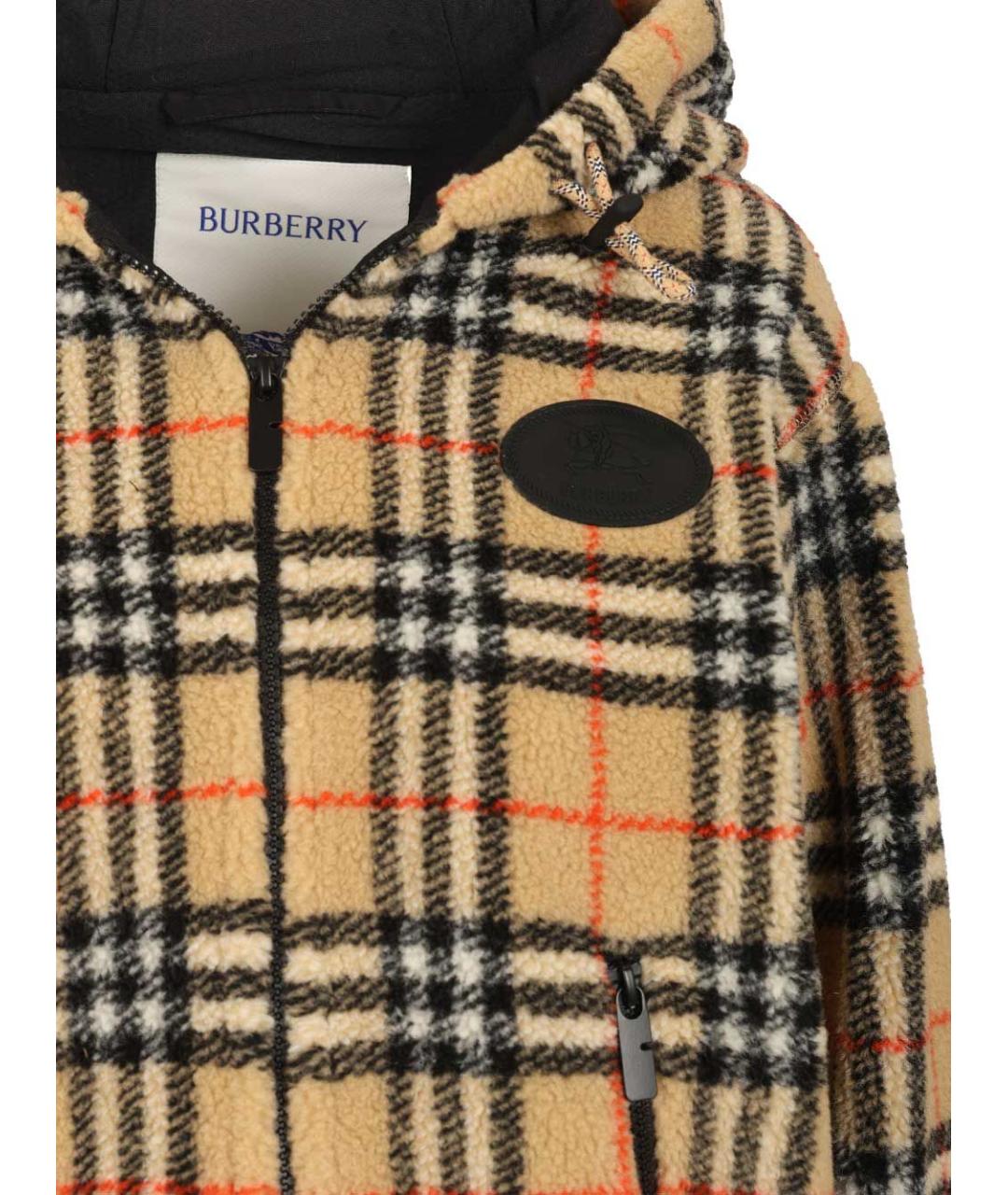 BURBERRY Мульти шерстяная куртка, фото 5