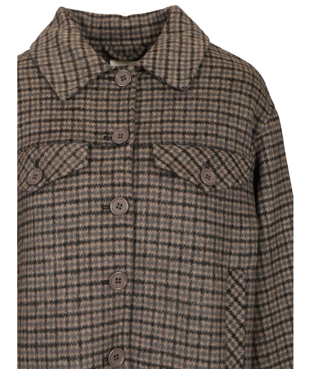 P.A.R.O.S.H. Мульти шерстяная куртка, фото 4