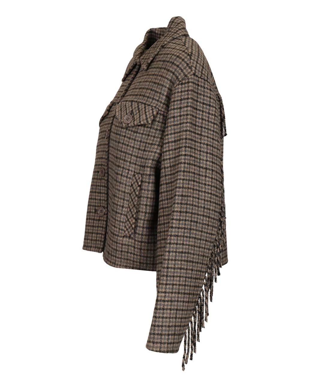 P.A.R.O.S.H. Мульти шерстяная куртка, фото 3