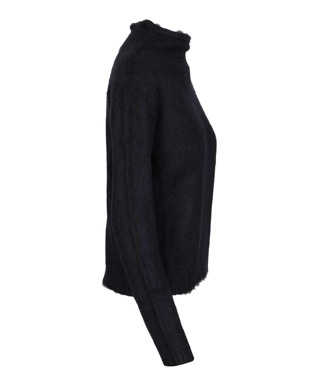 MAX MARA STUDIO Темно-синий шерстяной джемпер / свитер, фото 3