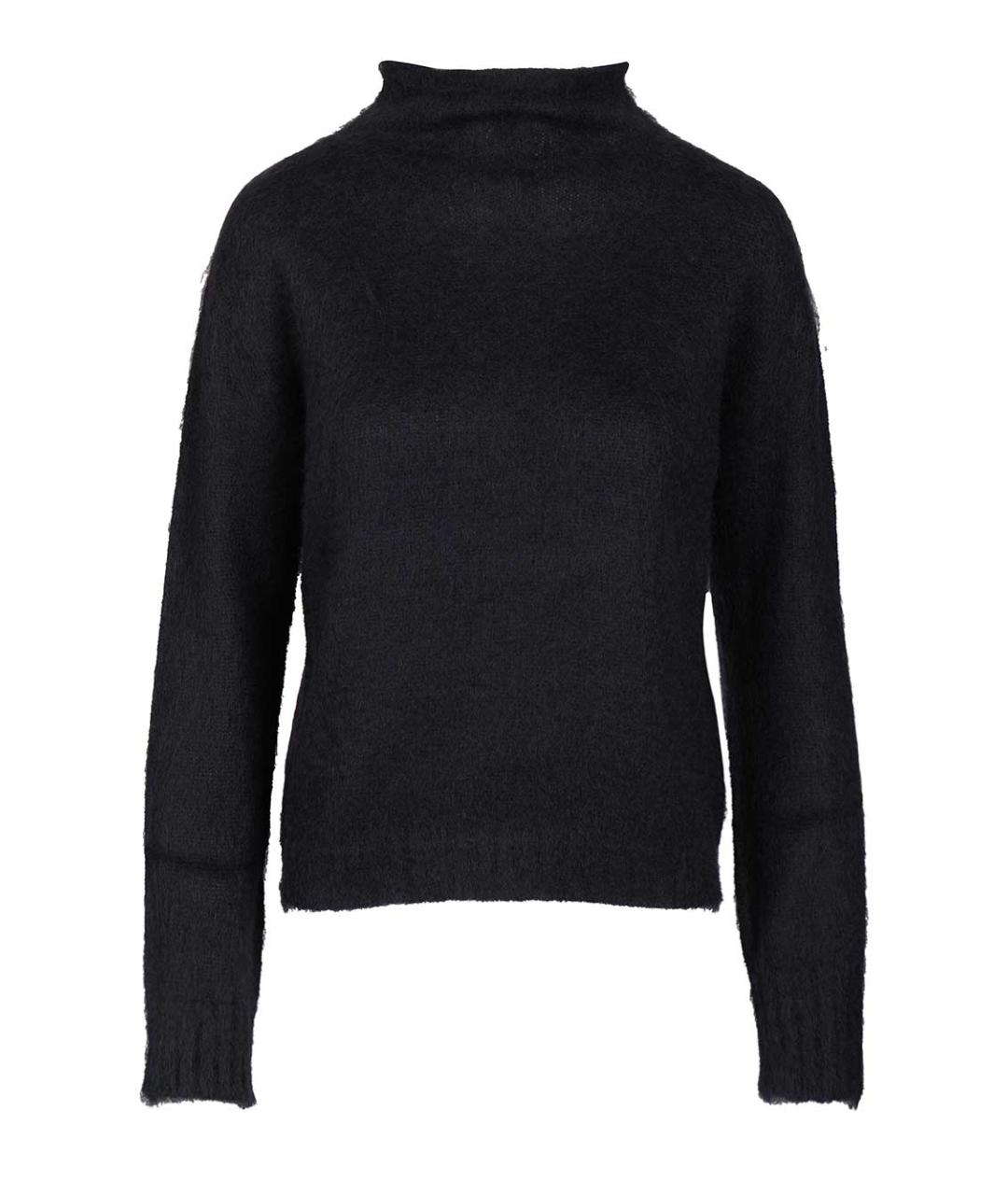 MAX MARA STUDIO Темно-синий шерстяной джемпер / свитер, фото 1