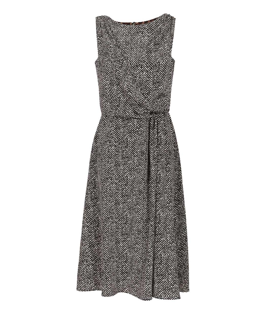 DOLCE&GABBANA Серое креповое повседневное платье, фото 1