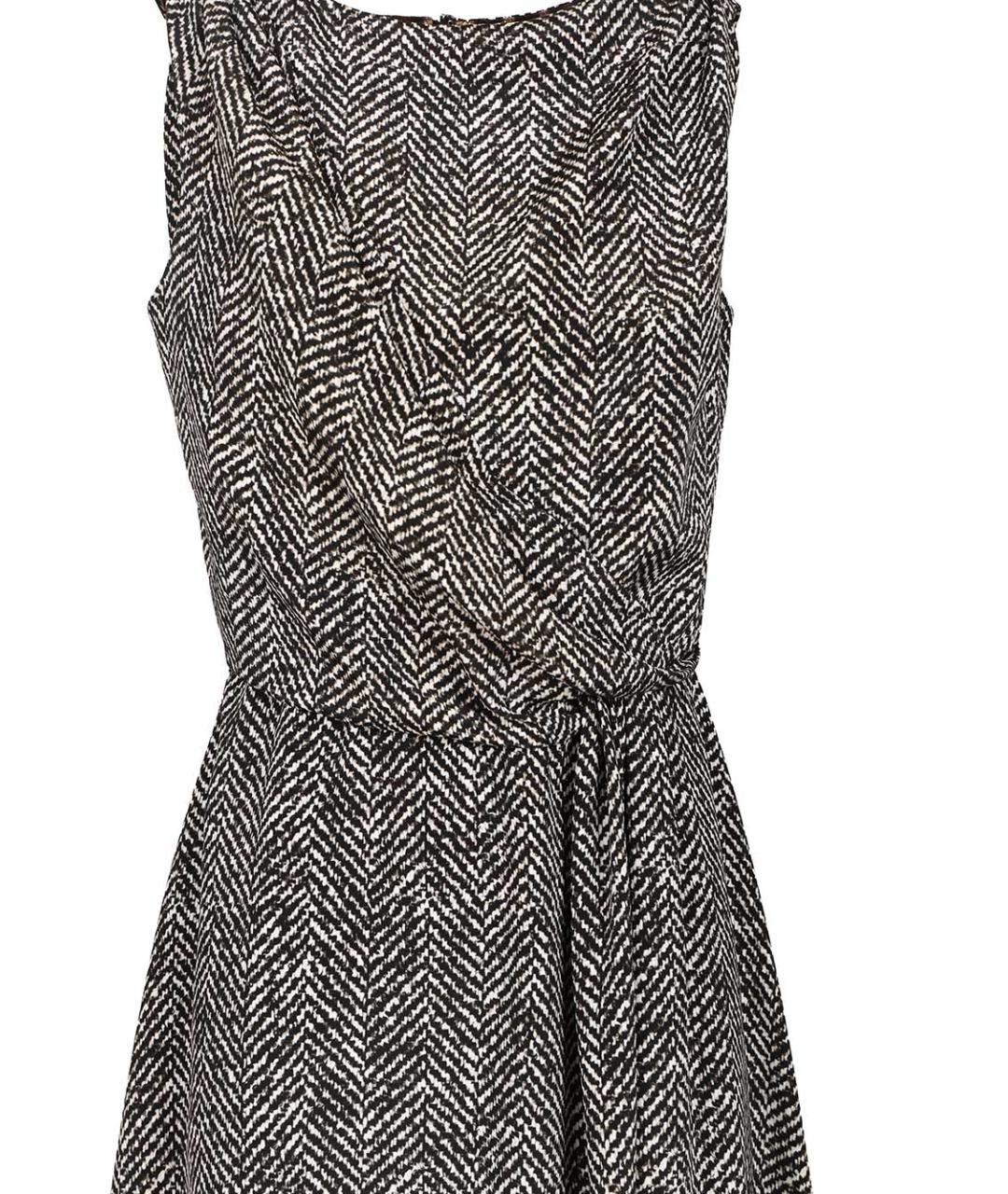 DOLCE&GABBANA Серое креповое повседневное платье, фото 4