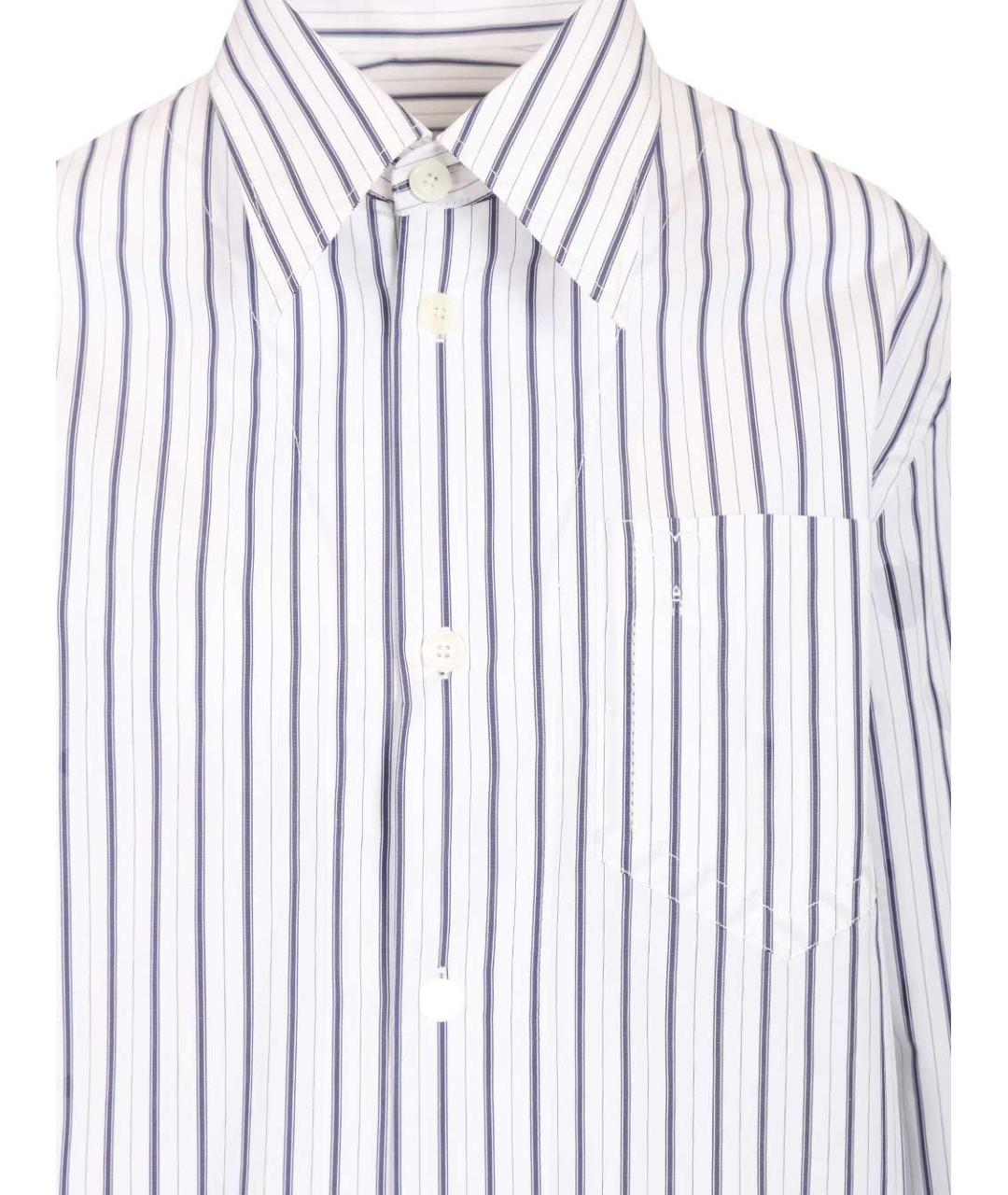 Ami Paris Белая хлопковая классическая рубашка, фото 4