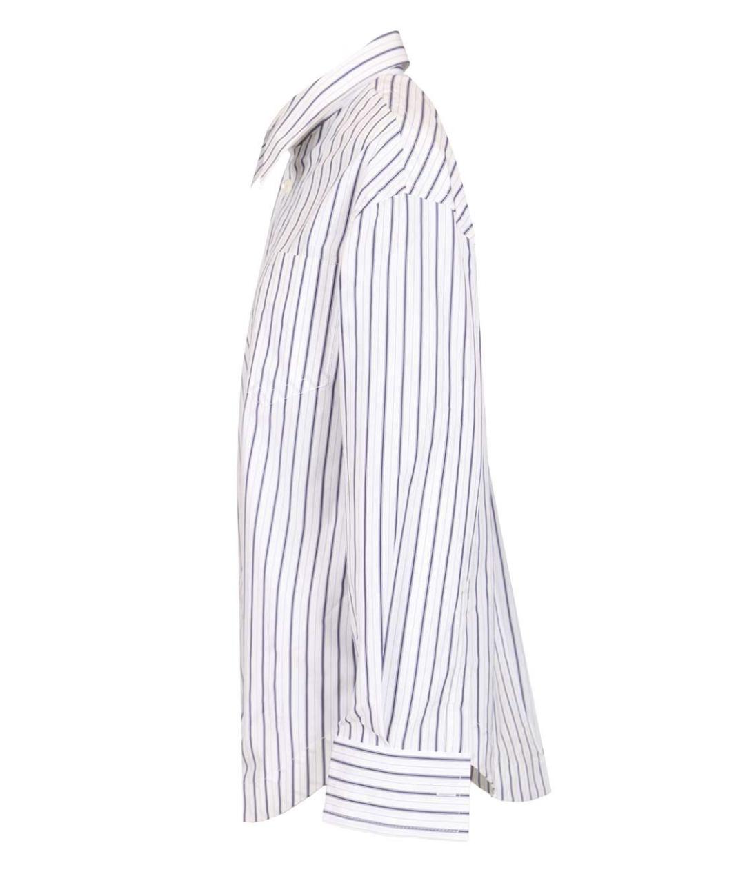 Ami Paris Белая хлопковая классическая рубашка, фото 3