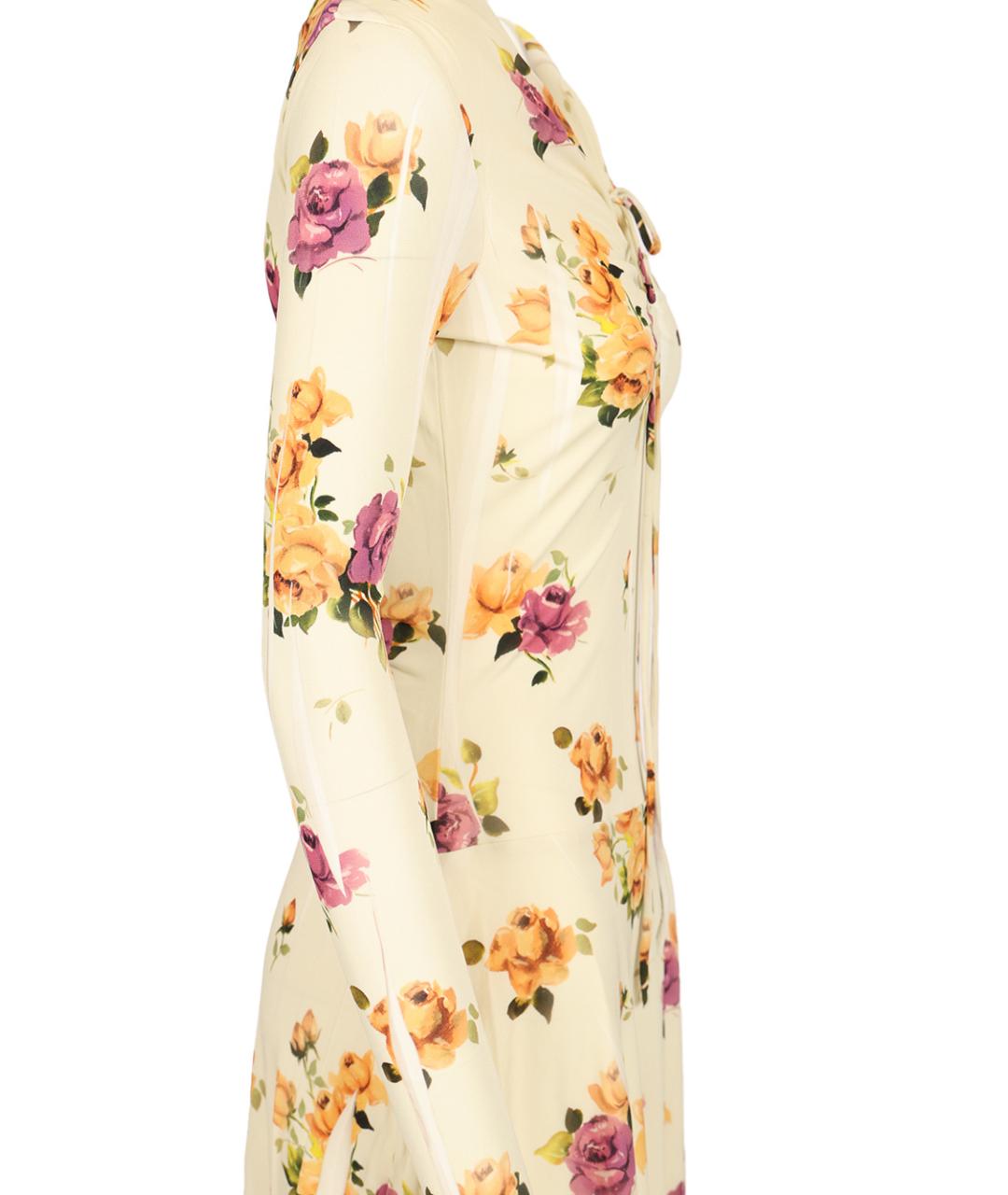 ACNE STUDIOS Мульти вискозное повседневное платье, фото 5