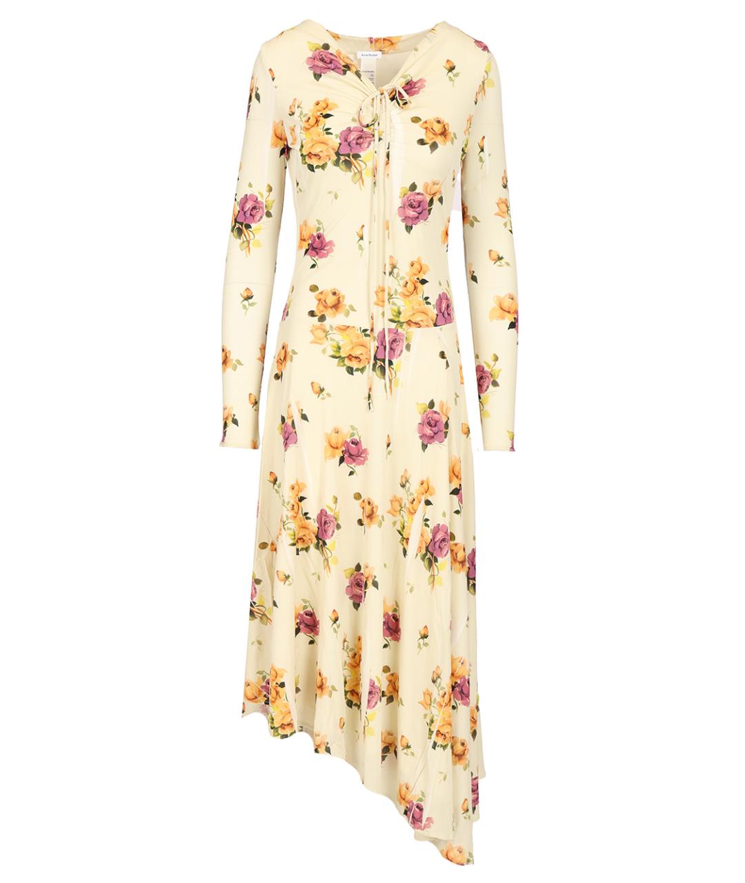 ACNE STUDIOS Мульти вискозное повседневное платье, фото 1